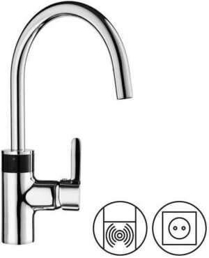 Kludi RAK KLUDI E-GO electronic and single-lever controlled sink mixer DN 10